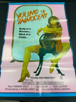 Young & Innocent x-rated sexy Original US One Sheet Movie Poster Z1