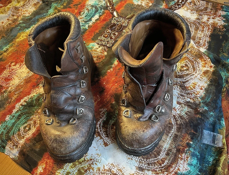 复古 Red Wing Irish Setter Bk Pack 靴子女式 6 码皮革貂皮油美国处理 — 第 3/4 张图片