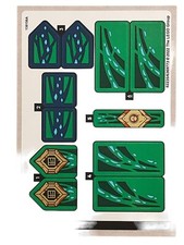 NEW LEGO  Sticker Sheet for Set 71766 Ninjago - Lloyd's Legendary Dragon