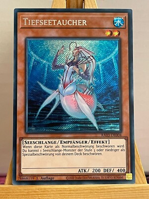Tiefseetaucher RA03-DE004 Secret Rare Deutsch NM YUGIOH