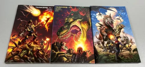 Tankers #1-3 NM+ 9.8 Complete Set (2021 Bad Idea) High Grade Set