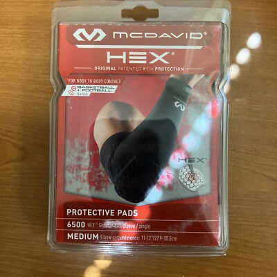 McDavid HEX Protective Shooter Arm Sleeve - Black Med