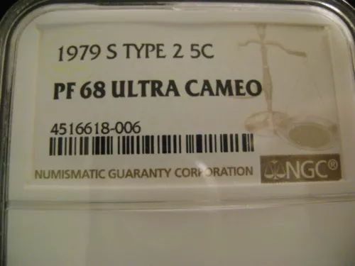 1979-S Type 2 Jefferson Proof Nickel, NGC PF68 Ultra Cameo
