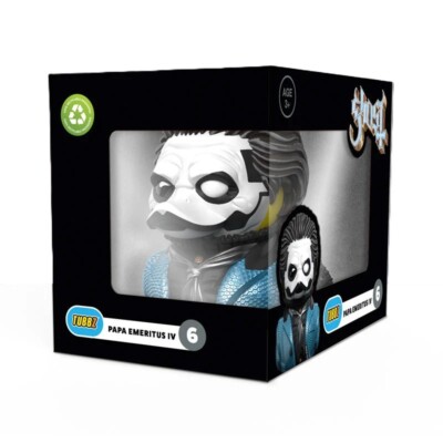 TUBBZ SAMMLERSTÜCK ENTE BOXED EDITION GHOST PAPA EMERITUS IV MUSIK BAND ROCK
