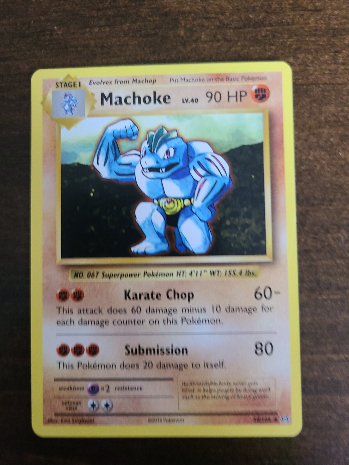 Machoke Uncommon - 58/108 XY Evolutions NM