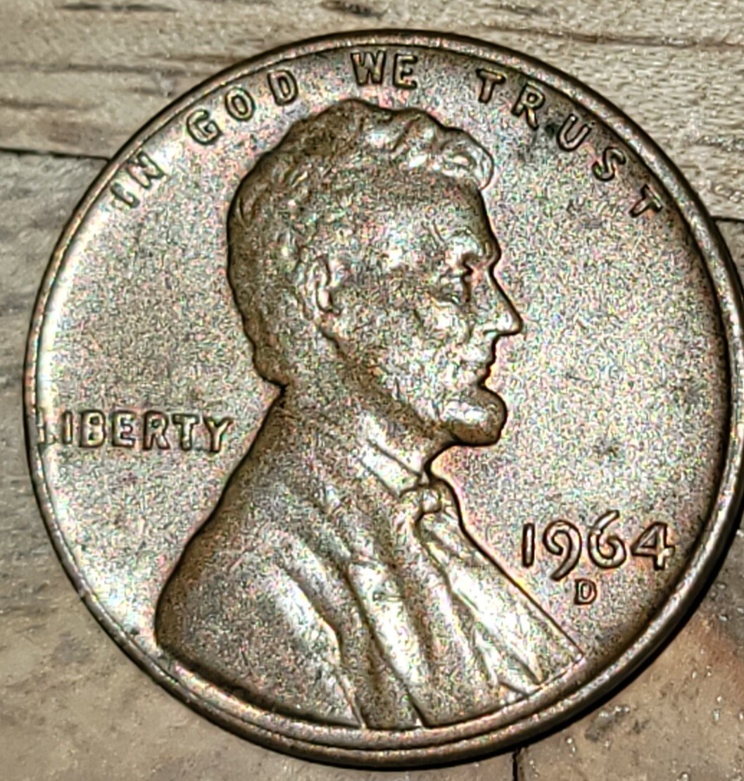 1964 D Lincoln Penny RARE — “L” Liberty on edge Error | eBay
