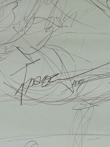 MODEST MOUSE STUBBS AUSTIN TX 2001 CONCERT POSTER TRACE CONNER W/ EXTRA SKETCH - Picture 3 of 14