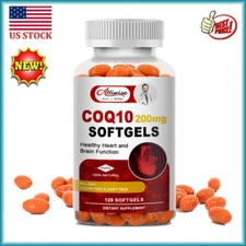 120pcs Coenzyme Q10 Capsule 300mg Extra Strengthen Cardiovascular Heart Health