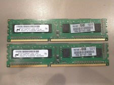 HP Micron 4GB 2X2GB PC3-10600 1333Mhz non-ECC Unbuffered CL9 240-Pin DIMM