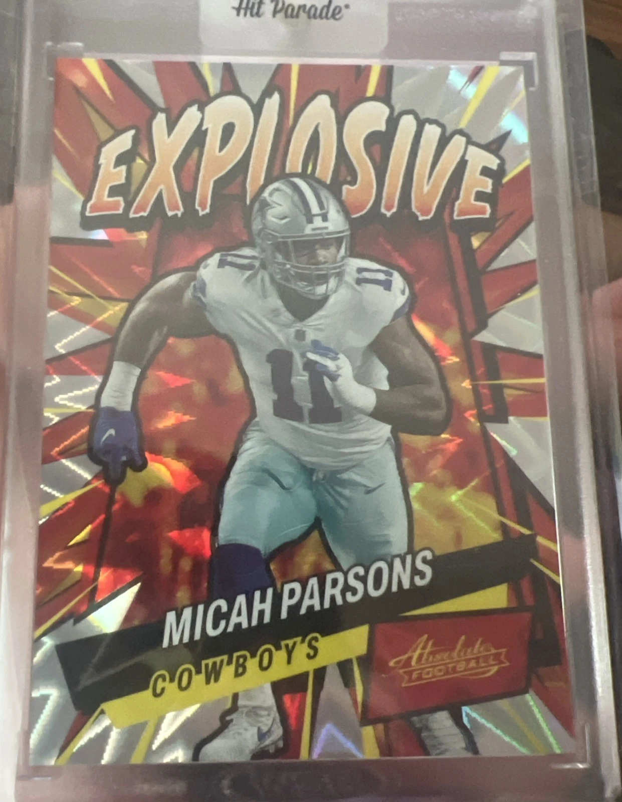 2022 Panini Absolute - Case Hit Micah Parsons #E33 Explosive