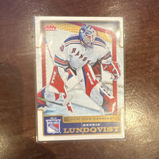 2006-07 Fleer Base Set Henrik Lundqvist #128 New York Rangers NHL