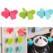 Belle plaque d’isolation en silicone pince anti-brûlure outil de cuisine