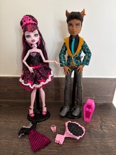 Monster high Draculaura Sweet 1600 & Clawd Wolf Howliday Love Edition