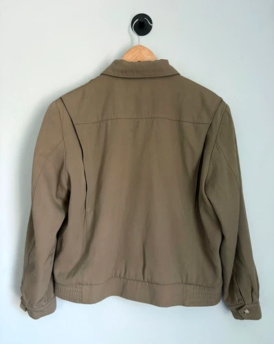 Vintage 80s Banana Republic Mill Valley Wool Field Jacket/Pampas style - Mens L image 11