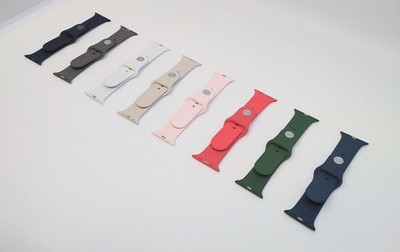 Genuine Apple Watch Sport Band - 40/42/45/46mm S/M & M/L - Assorted Colors