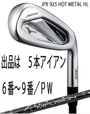 Mizuno New 2024.9 JPX 925 HOT METAL HL 5pcs 6 9 P WEDGE 22 MFUJION i carbon R