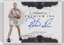 2018-19 Panini Flawless Premium Ink 9/25 Dino Radja #PI-DRJ Auto HOF qy8