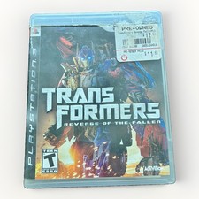 Transformers Revenge of the Fallen PS3 PlayStation 3 Complete CIB Tested Game