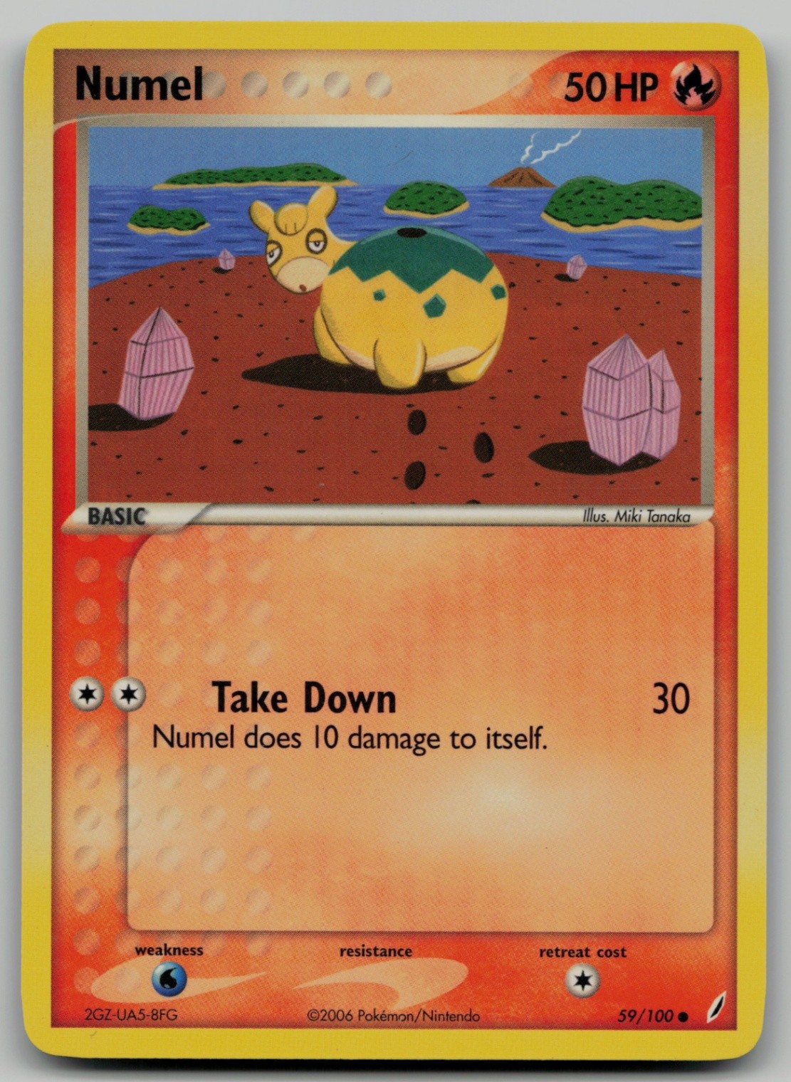 Numel Common Crystal Guardians 59/100 NM