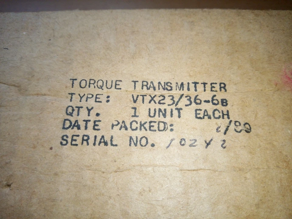 Vernitron Synchro VTX23/36-6B 115 VOLT TORQUE TRANSMITTER 23TX6a Receiver Sender - Изображение 2 из 4