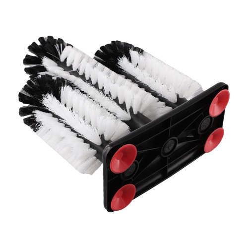 Suction Based Three Headed Wash Brush Perfect Addition to Your Bar Tools - Picture 10 of 12