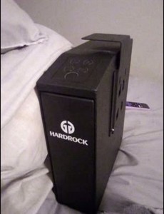 Hardrock Black pistol safe 