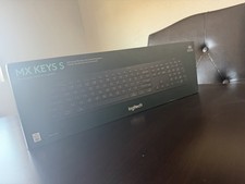 Logitech MX Keys S Wireless Bluetooth Illuminated Keyboard Black QWERTY English
