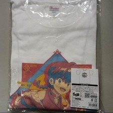 Ranma 1/2 Graphic T-shirt, White, L size, Set of 2, New and unused