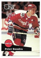 PETER BONDRA 1991-92 PRO SET FRENCH CARD MINT CONDITION