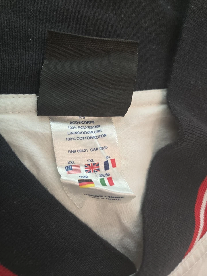 Chaqueta Bomber Allen Iverson Reebok Question Tipo Satinado Poliéster. XXL. Foto 4 de 4