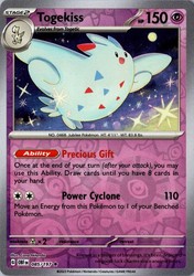 Togekiss 085/197 Obsidian Flames Reverse Holo