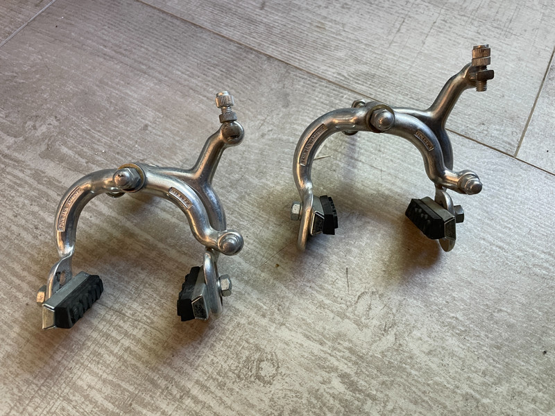 Vintage Schwinn Approved LS 2.4 Brake Caliper Dia-Compe 730 Side Pull Set A47