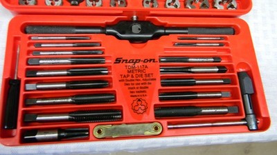 Snap-on 41pc Metric Tap and Die Set TDM117A for sale online | eBay