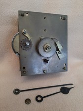 ANTIQUE CHAIN DRIVEN FUSEE CLOCK MOVEMENT AND HANDS