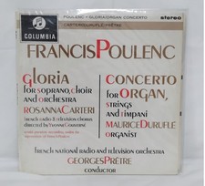 Francis Poulenc Gloria Concerto Columbia Vinyl Record LP Rare - C62/50