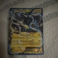 Nintendo Thundurus EX 38/116 Plasma Freeze Ultra Rare Holo 170 HP Pokémon TCG on eBay