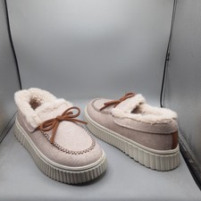 Skechers Cozy Ojai Moccasin Slippers Women's 7M Natural A257