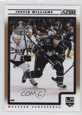 2012-13 Score Gold Rush Justin Williams #226 t3w