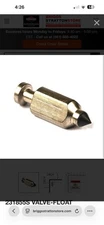 Briggs & Stratton OEM  NEW NEEDLE FLOAT VALVE 231855S