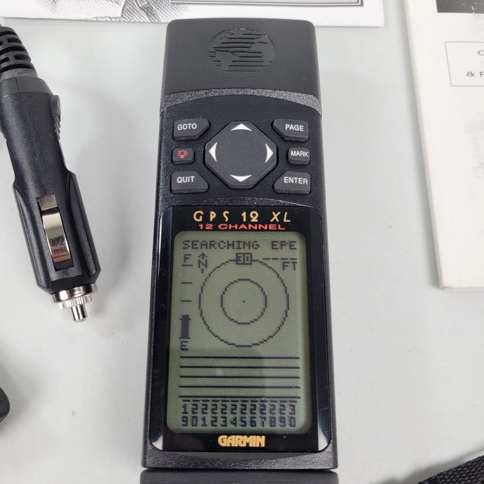 Garmin GPS 12XL Handheld 12 Channel Personal Navigator Mapping Hiking Vintage - Image 3 of 4