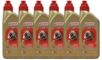 Getriebeöl Castrol Transmax ATF Dexron VI Mercon Multivehicle 6x1 Liter