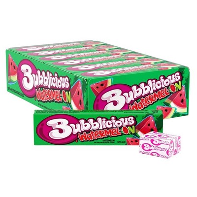 Watermelon Gum, 18 Packs of 5 Pieces 90 Total Pieces