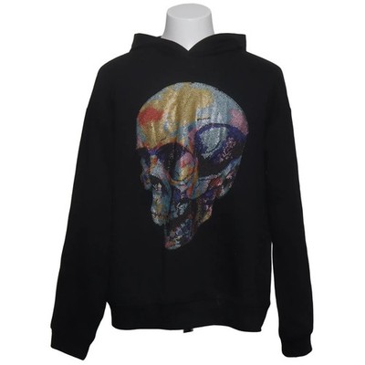 Heads or Tails, Kapuzenpullover, Größe: XL, Schwarz/Mehrfarbig #nqQ