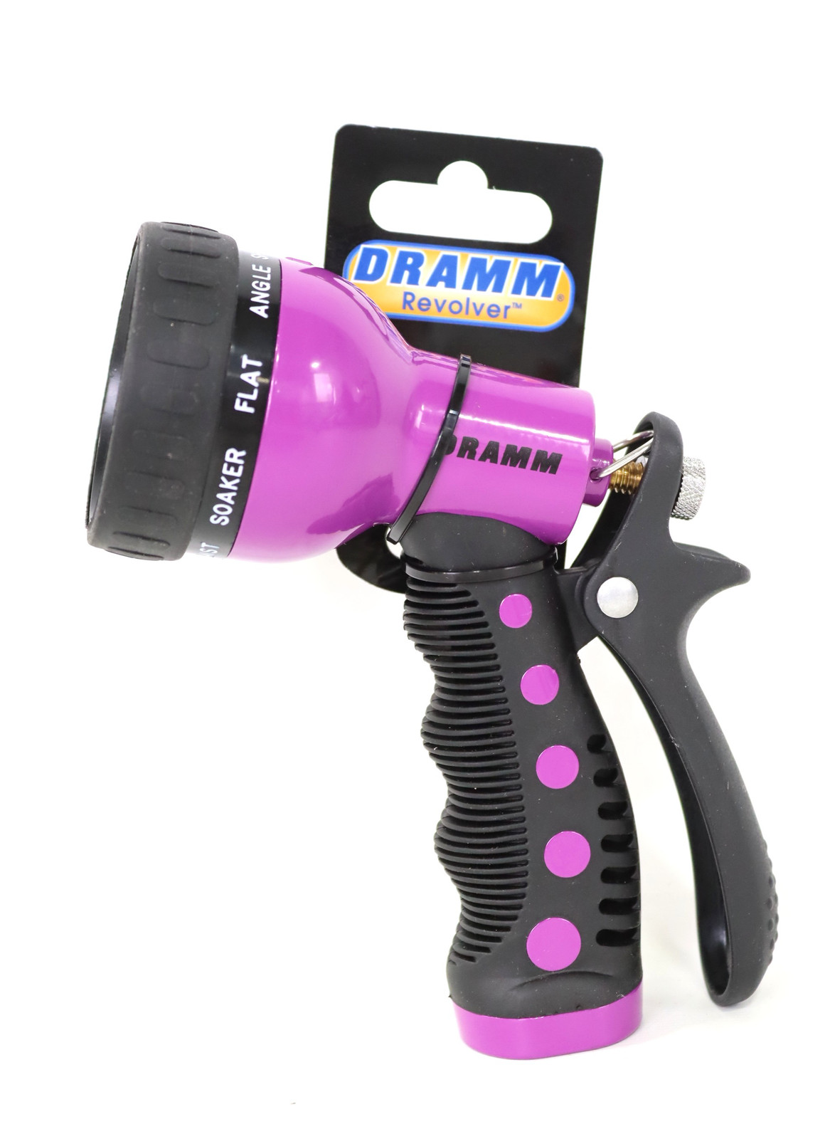 Dramm Heavy-Duty Metal 9-Pattern Nozzle  Berry 60-22706