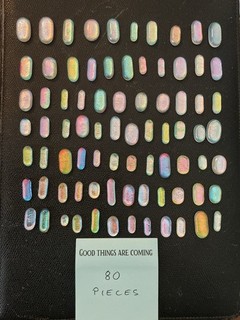 Dichroic Glass PENDANTS BUTTONS EARRINGS OVER 400 pieces HAND MADE In the USA