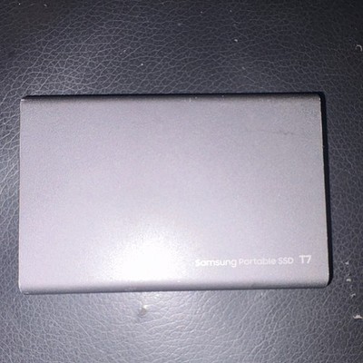 Samsung T7 Portable SSD 2TB USB External SSD Gray for PC/Laptop MU-PC2T0T