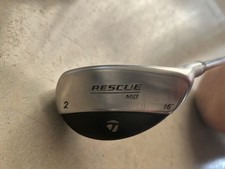 TaylorMade Rescue 2 Hybrid 16° Loft Stiff Shaft Excellent Condition Right Handed