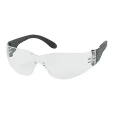 ZENON Z12, Safety Glasses, Anti-Scratch, Clear Lens, Black Frame, Frameless