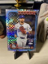 2024 Topps Chrome Update Series - Rookie Debut Andy Pages #USC186 X-Fractor (RC)