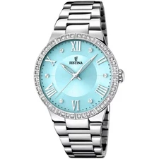 FESTINA F16719/4 Steel Crystal Solo Tempo Women's Watch